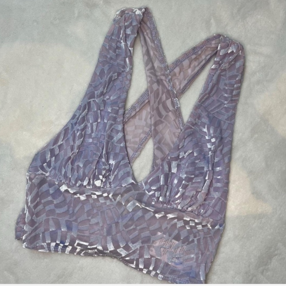 Urban Outfitters Crop Top - Lavendar/Lilac - Size XS